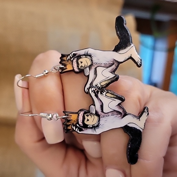 Where the Wild Things Are Max Drop Earrings - Picture 3 of 5